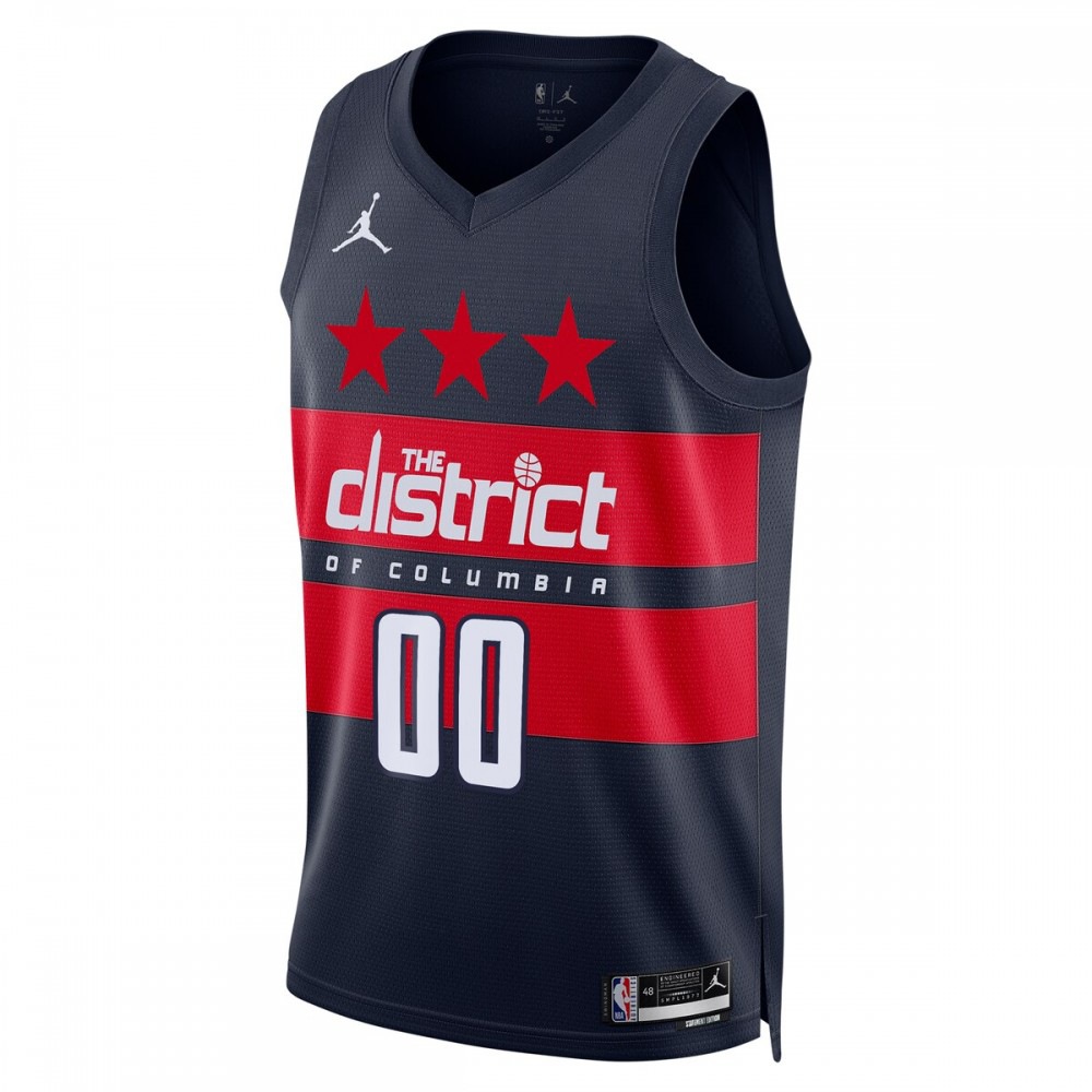 Washington Wizards Jordan Brand Unisex 2024/25 Custom Swingman Jersey - Statement Edition - Navy-Pro Kit Vault | Brand New 26/27 Sports Jerseys